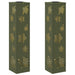 Solar LED Pad Licht 2 st Warmwit 18 x 18 x 80 cm