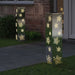 Solar LED Pad Licht 2 st Warmwit 18 x 18 x 80 cm