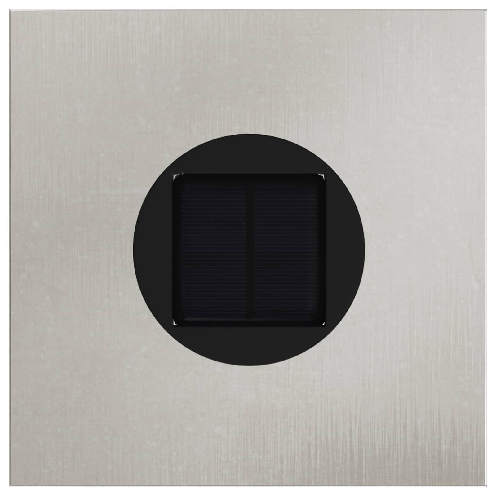 Solar LED Pad Licht 2 st Warmwit 18 x 18 x 80 cm