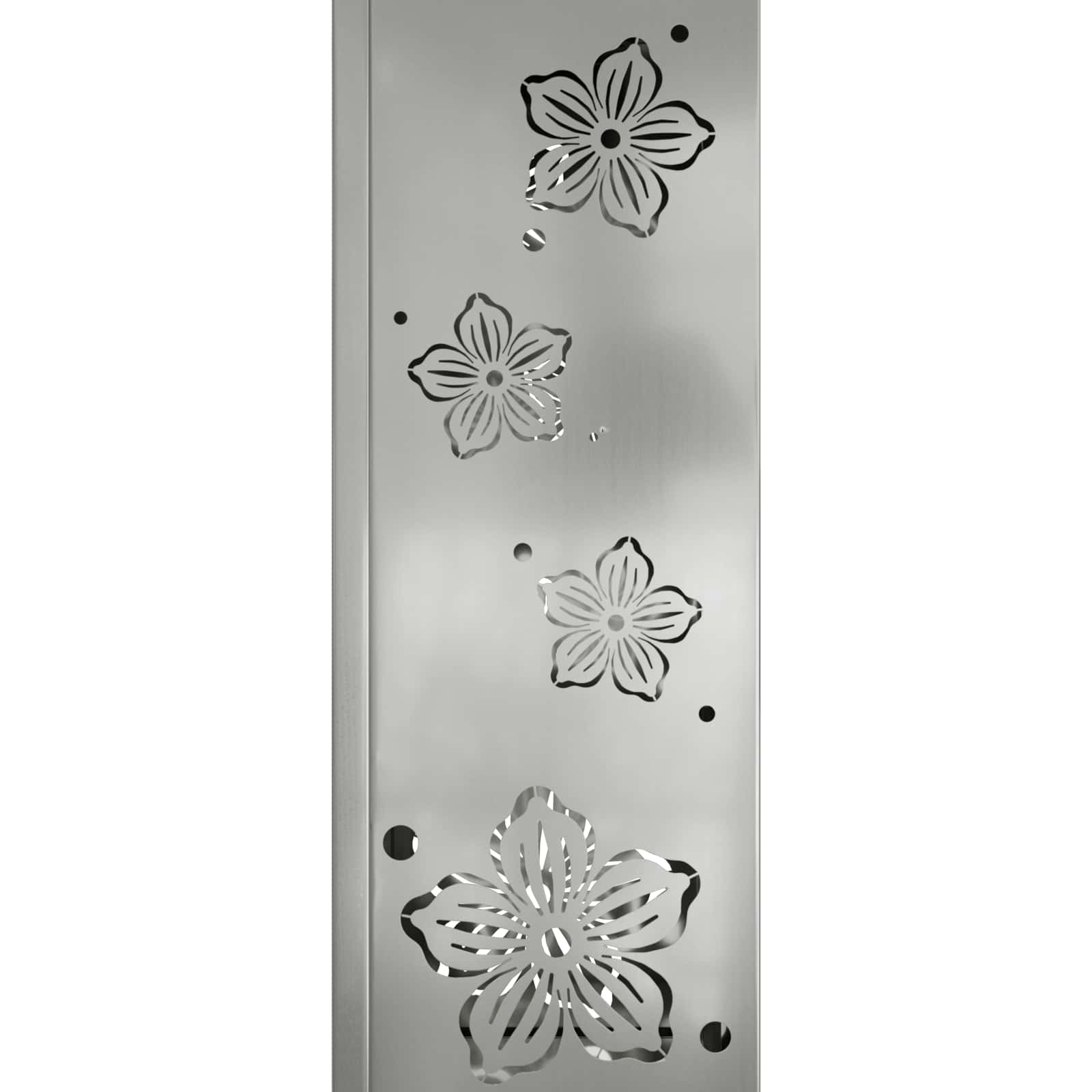 Solar LED Pad Licht 2 st Warmwit 18 x 18 x 80 cm