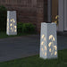 Solar LED Pad Licht 2 st Warmwit 18 x 18 x 50 cm