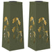 Solar LED Pad Licht 2 st Warmwit 18 x 18 x 50 cm