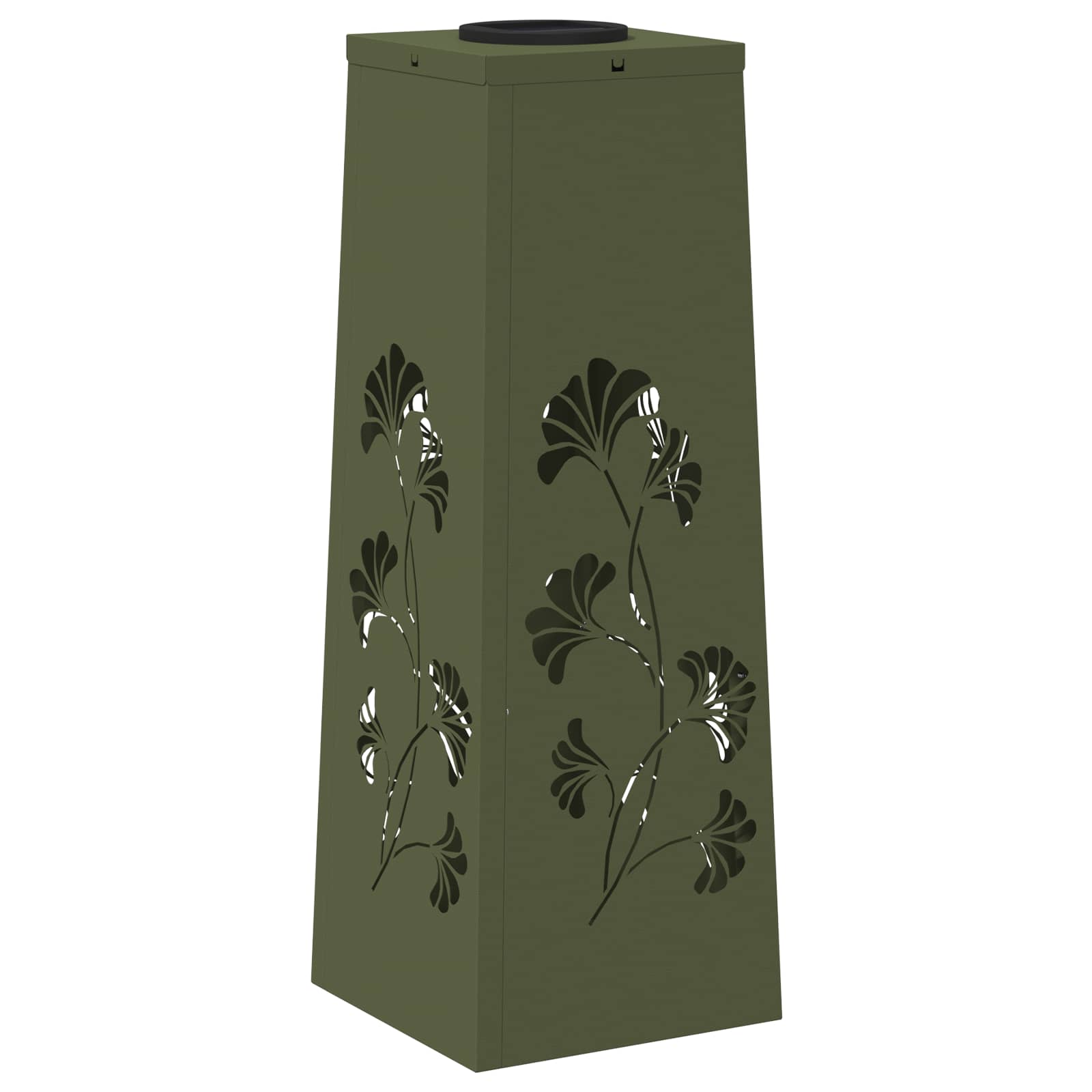 Solar LED Pad Licht 2 st Warmwit 18 x 18 x 50 cm