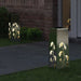 Solar LED Pad Licht 2 st Warmwit 18 x 18 x 50 cm