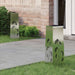 Solar LED Pad Licht 2 st Warmwit 18 x 18 x 50 cm