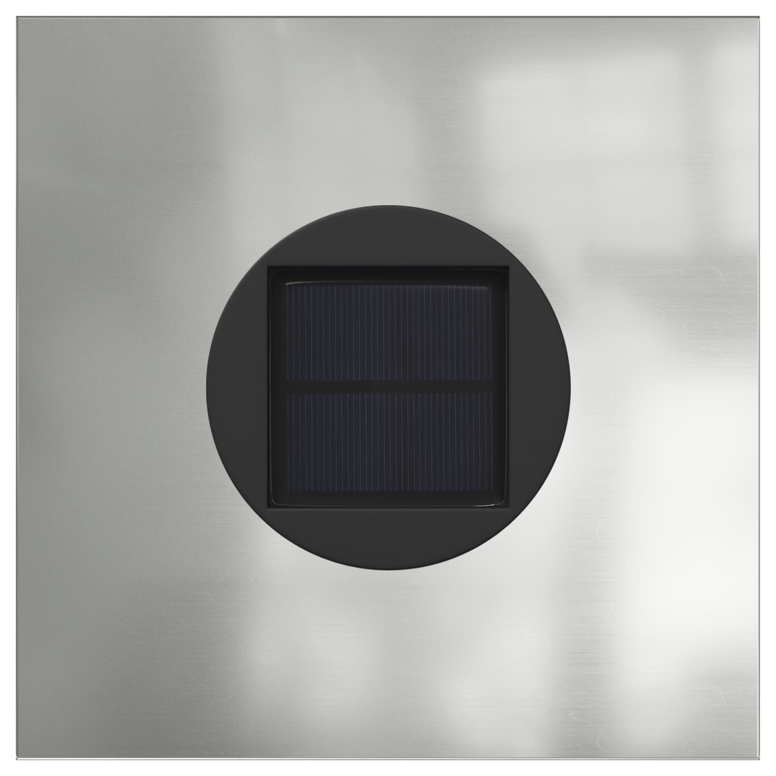 Solar LED Pad Licht 2 st Warmwit 18 x 18 x 50 cm