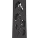 Solar LED Pad Licht 2 st Warmwit 18 x 18 x 80 cm