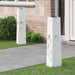 Solar LED Pad Licht 2 st Warmwit 18 x 18 x 80 cm
