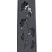 Solar LED Pad Licht 2 st Warmwit 18 x 18 x 80 cm