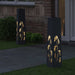 Solar LED Pad Licht 2 st Warmwit 18 x 18 x 80 cm