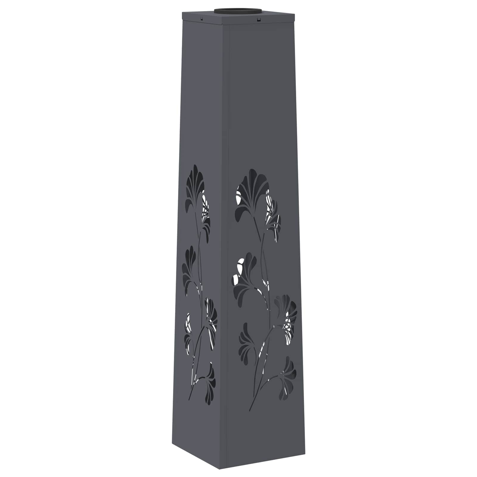 Solar LED Pad Licht 2 st Warmwit 18 x 18 x 80 cm