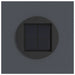 Solar LED Pad Licht 2 st Warmwit 18 x 18 x 80 cm