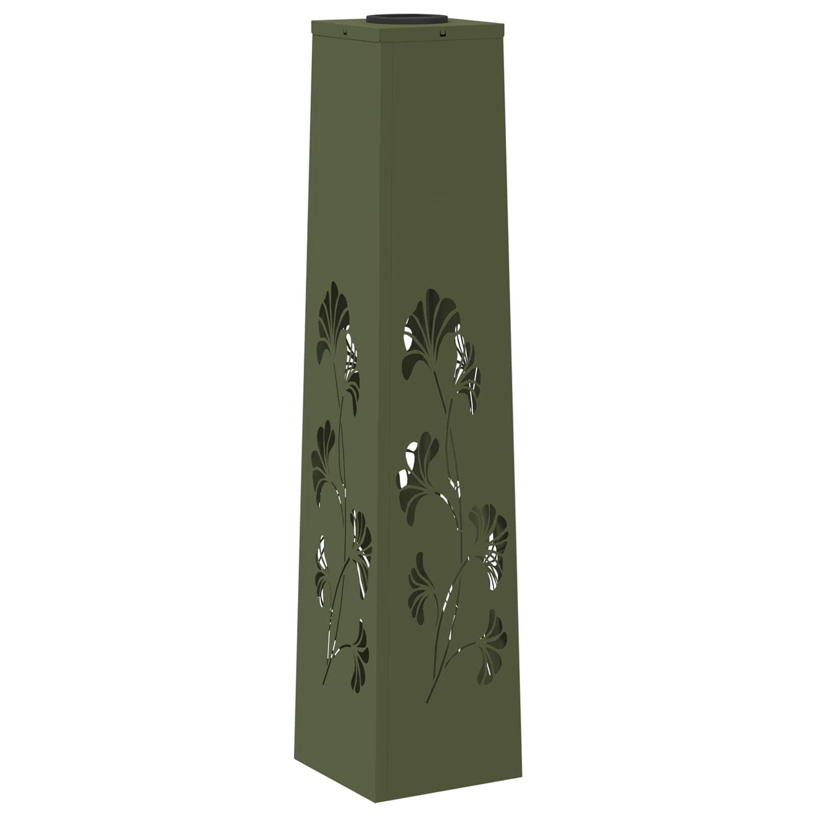 Solar LED Pad Licht 2 st Warmwit 18 x 18 x 80 cm