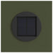 Solar LED Pad Licht 2 st Warmwit 18 x 18 x 80 cm