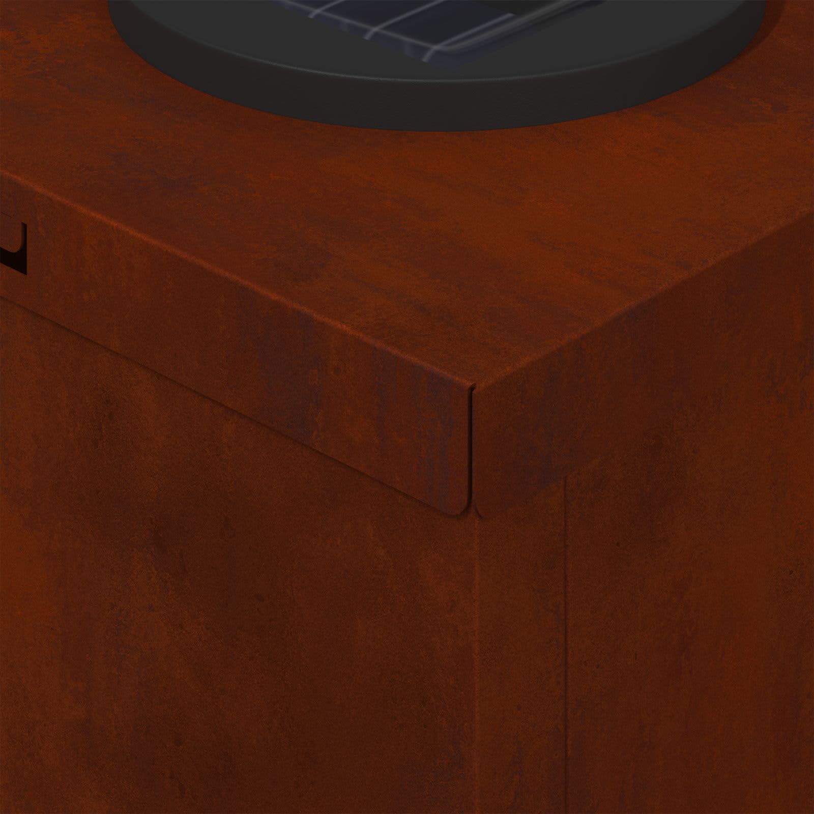 Solar LED Pad Licht 2 st Warmwit 18 x 18 x 80 cm