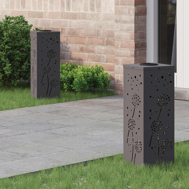 Solar LED Pad Licht 2 st Warmwit 18 x 18 x 50 cm