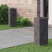 Solar LED Pad Licht 2 st Warmwit 18 x 18 x 50 cm