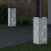 Solar LED Pad Licht 2 st Warmwit 18 x 18 x 50 cm