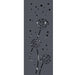 Solar LED Pad Licht 2 st Warmwit 18 x 18 x 50 cm
