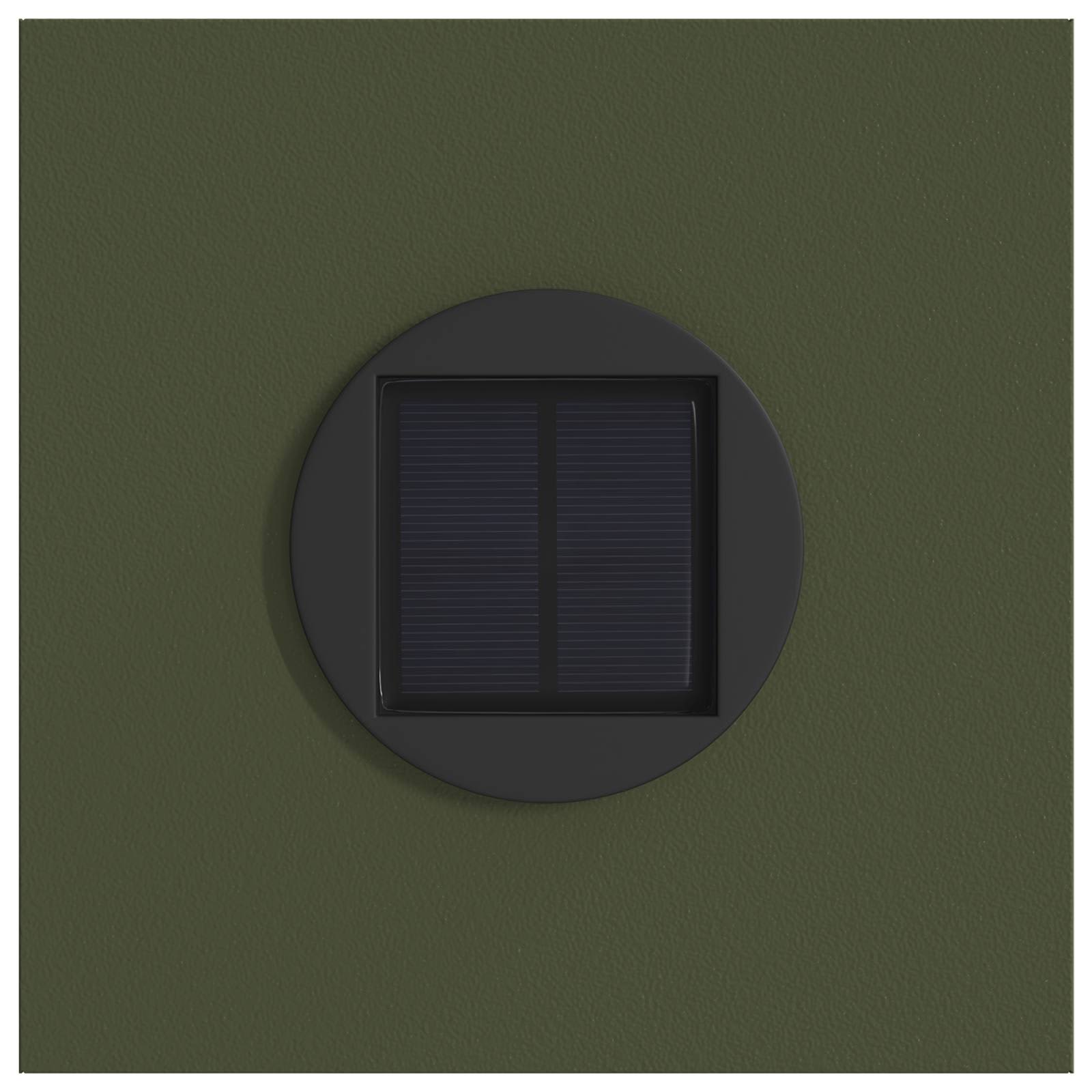 Solar LED Pad Licht 2 st Warmwit 18 x 18 x 50 cm
