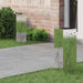 Solar LED Pad Licht 2 st Warmwit 18 x 18 x 50 cm