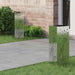 Solar LED Pad Licht 2 st Warmwit 18 x 18 x 50 cm