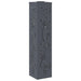 Solar LED Pad Licht 2 st Warmwit 18 x 18 x 80 cm