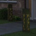 Solar LED Pad Licht 2 st Warmwit 18 x 18 x 80 cm