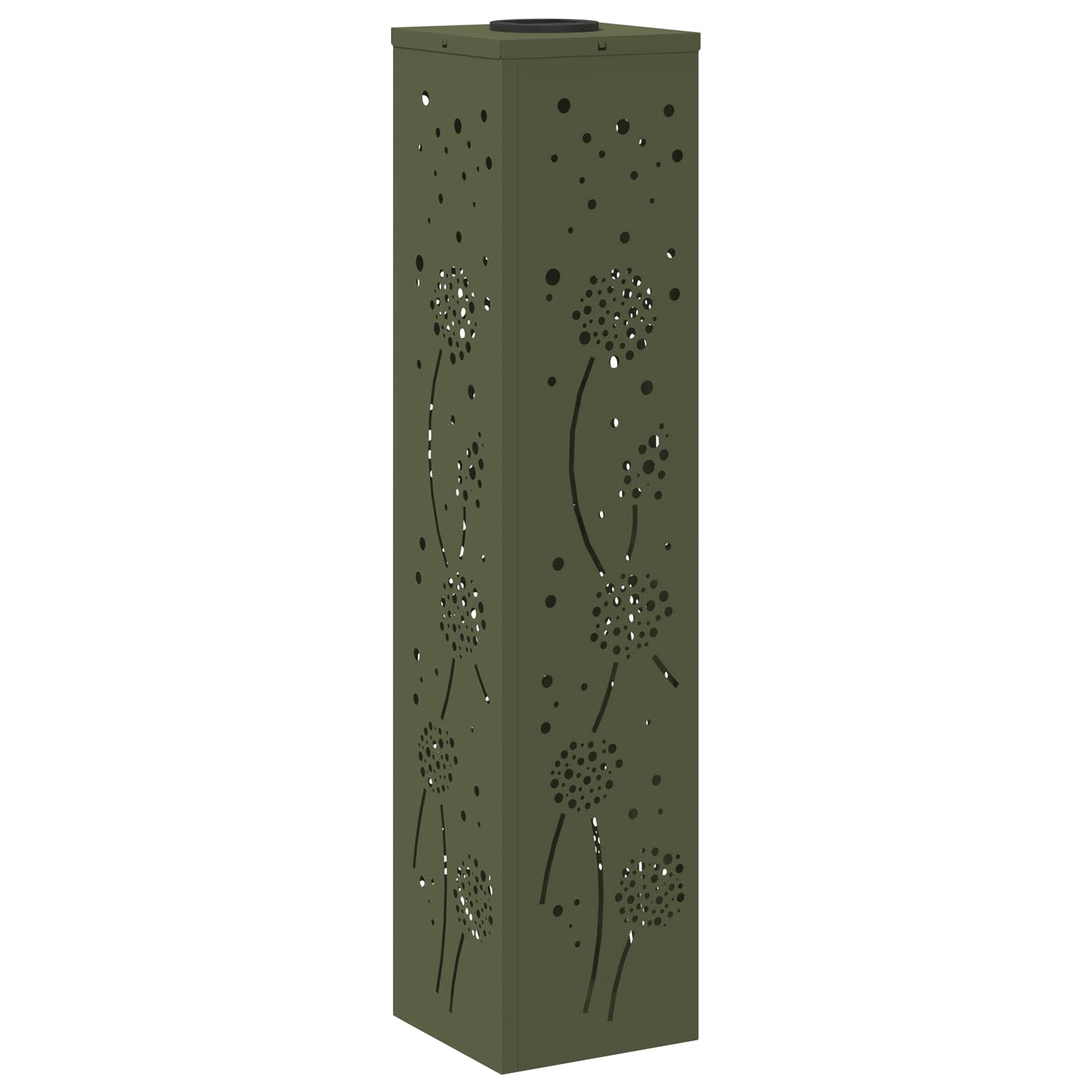 Solar LED Pad Licht 2 st Warmwit 18 x 18 x 80 cm