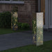 Solar LED Pad Licht 2 st Warmwit 18 x 18 x 80 cm