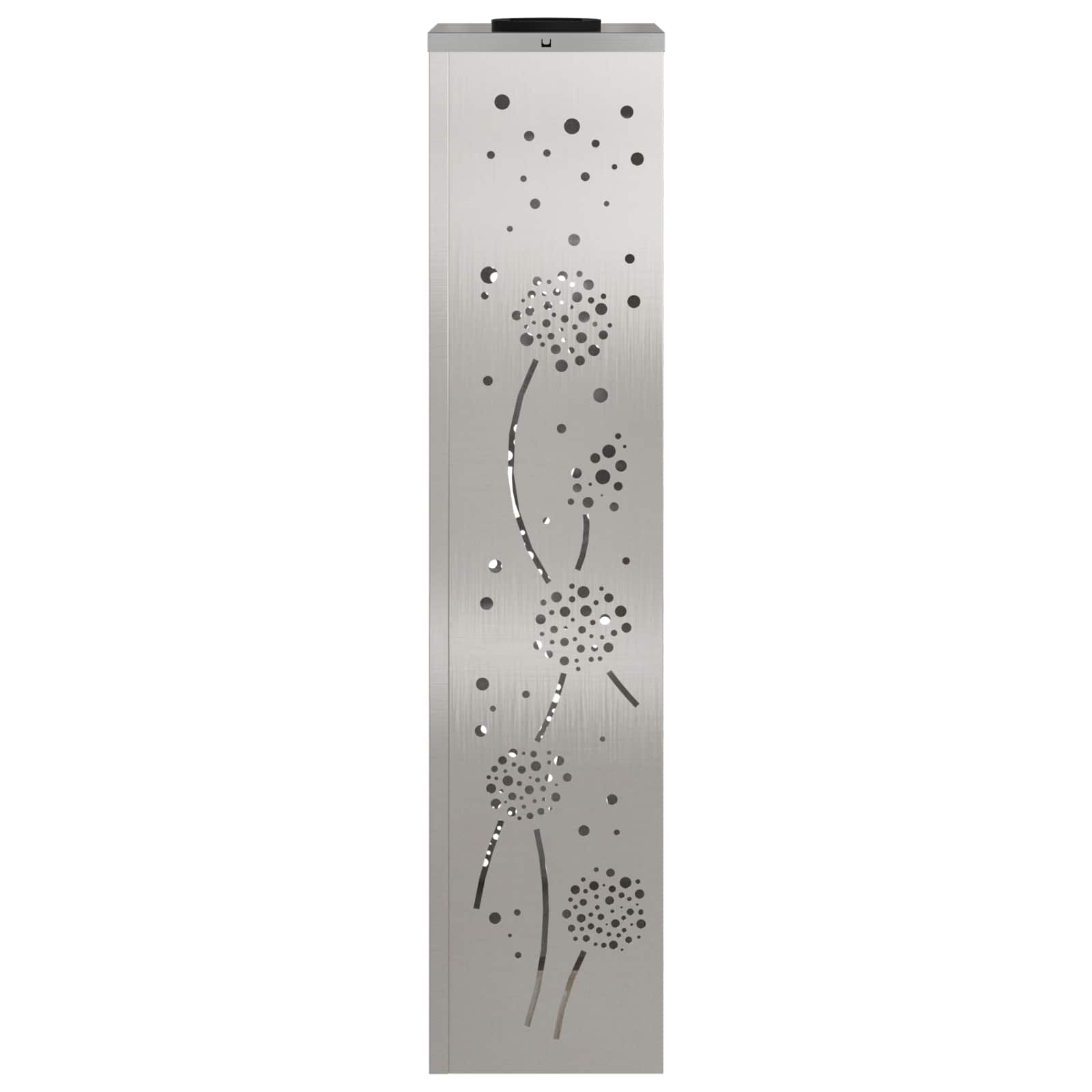 Solar LED Pad Licht 2 st Warmwit 18 x 18 x 80 cm