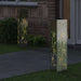 Solar LED Pad Licht 2 st Warmwit 18 x 18 x 80 cm Gegalvaniseerd
