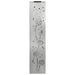 Solar LED Pad Licht 2 st Warmwit 18 x 18 x 80 cm Gegalvaniseerd