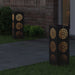 Solar LED Pad Licht 2 st Warmwit 18 x 18 x 50 cm
