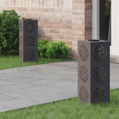 Solar LED Pad Licht 2 st Warmwit 18 x 18 x 50 cm