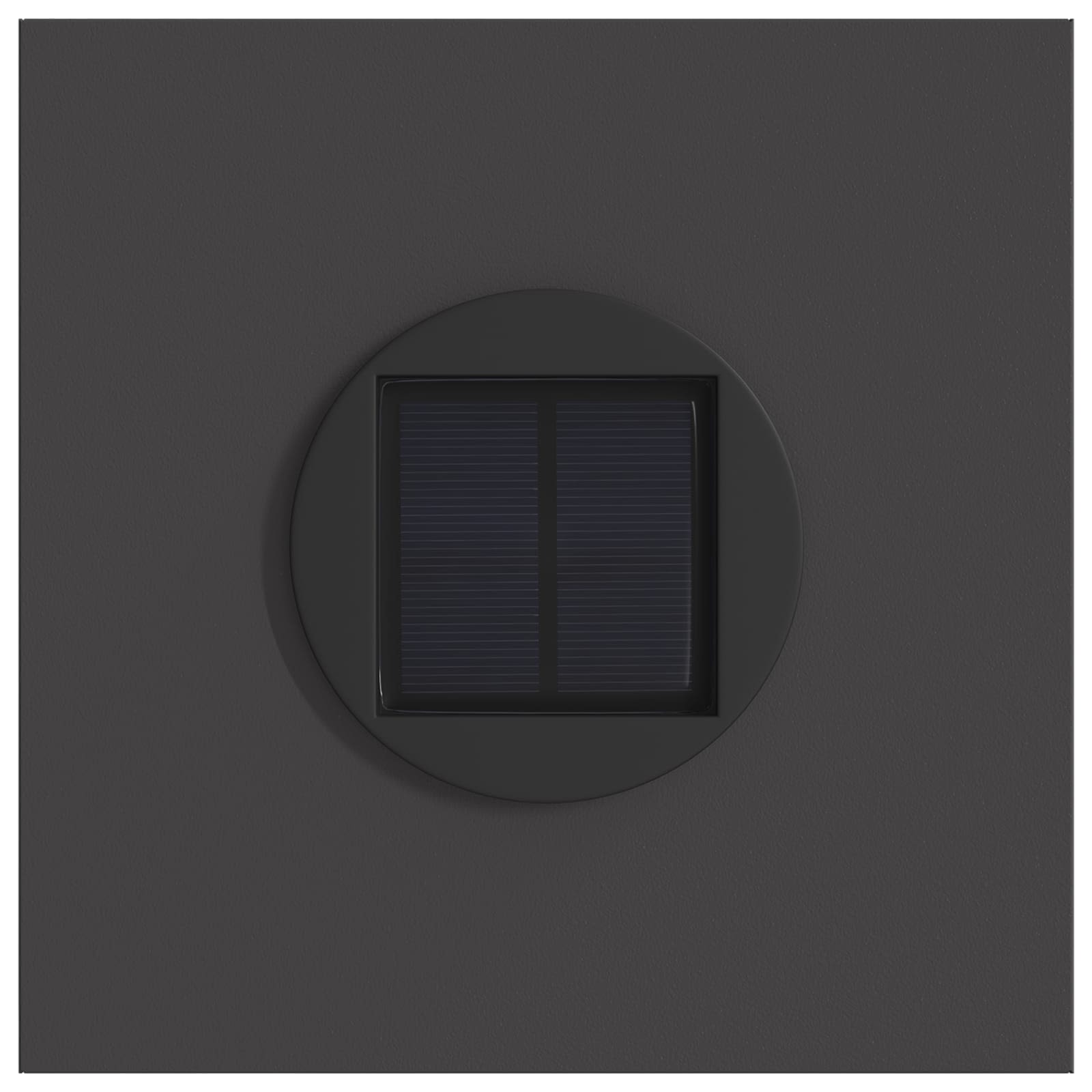 Solar LED Pad Licht 2 st Warmwit 18 x 18 x 50 cm
