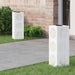 Solar LED Pad Licht 2 st Warmwit 18 x 18 x 50 cm