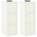 Solar LED Pad Licht 2 st Warmwit 18 x 18 x 50 cm
