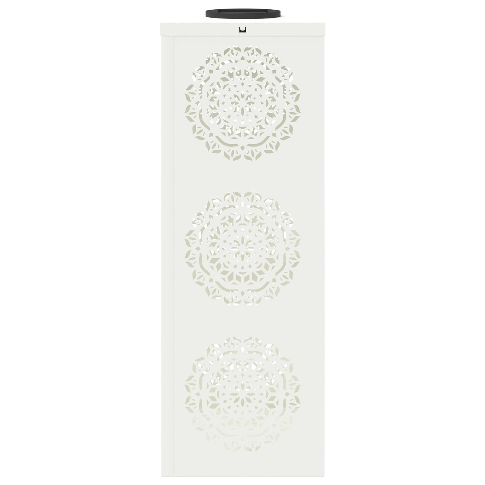 Solar LED Pad Licht 2 st Warmwit 18 x 18 x 50 cm