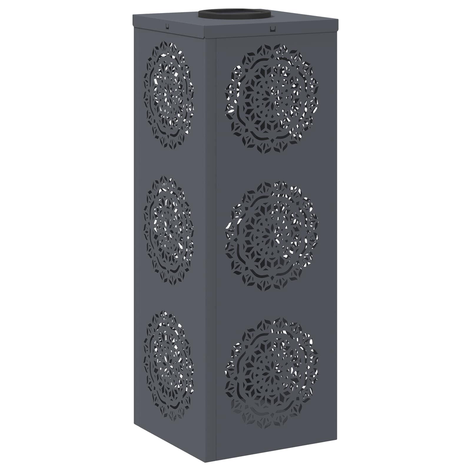 Solar LED Pad Licht 2 st Warmwit 18 x 18 x 50 cm