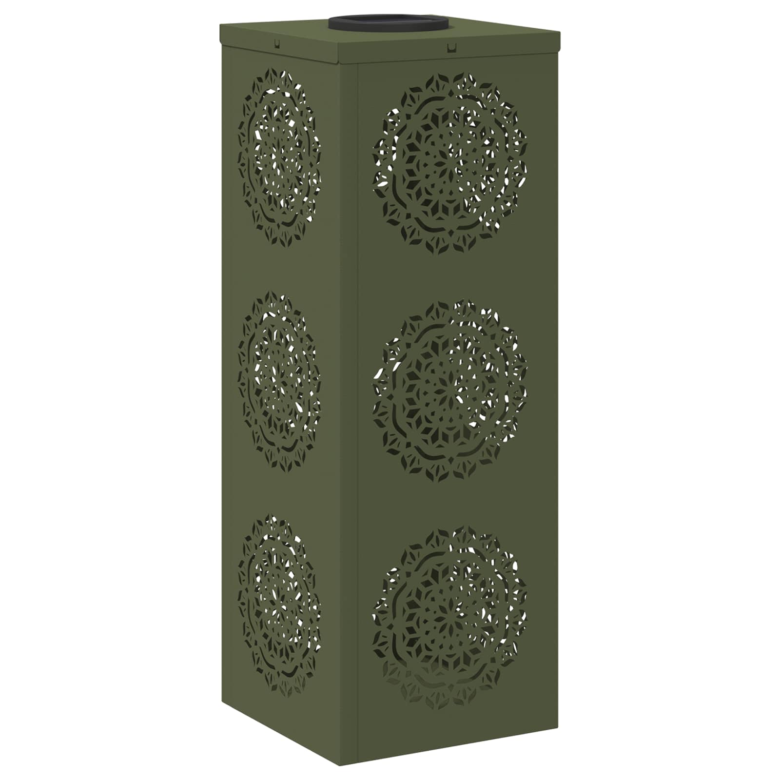 Solar LED Pad Licht 2 st Warmwit 18 x 18 x 50 cm