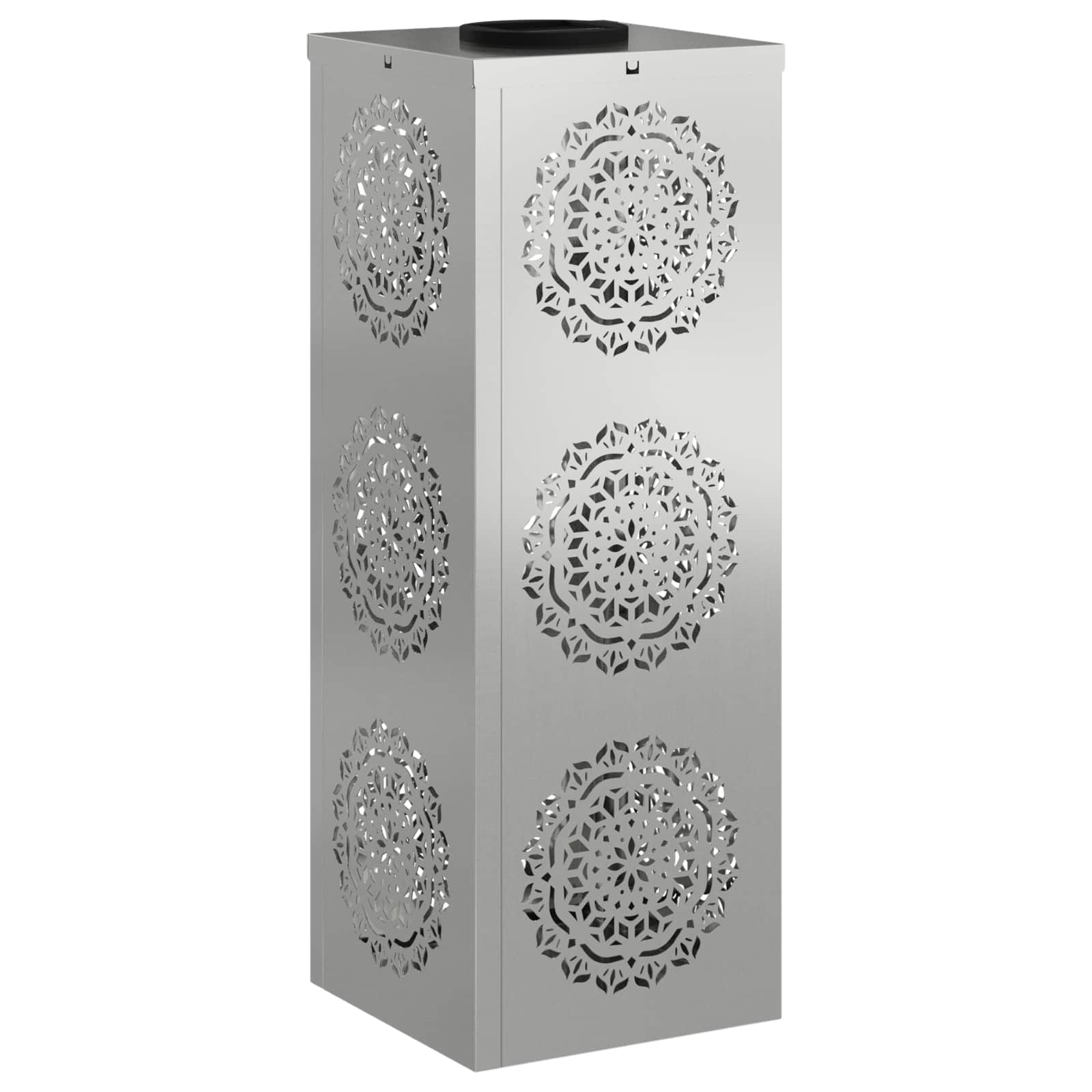 Solar LED Pad Licht 2 st Warmwit 18 x 18 x 50 cm