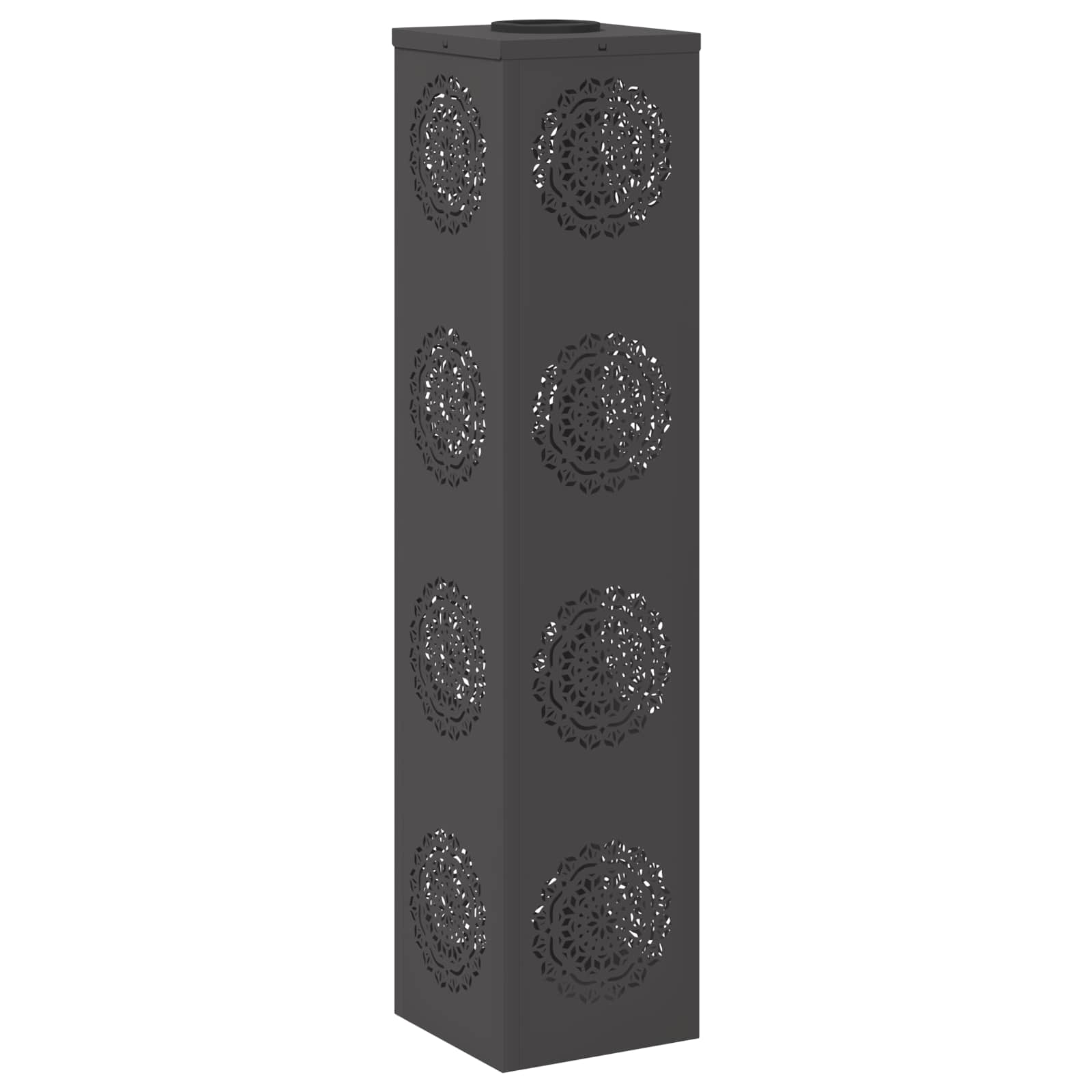 Solar LED Pad Licht 2 st Warmwit 18 x 18 x 80 cm