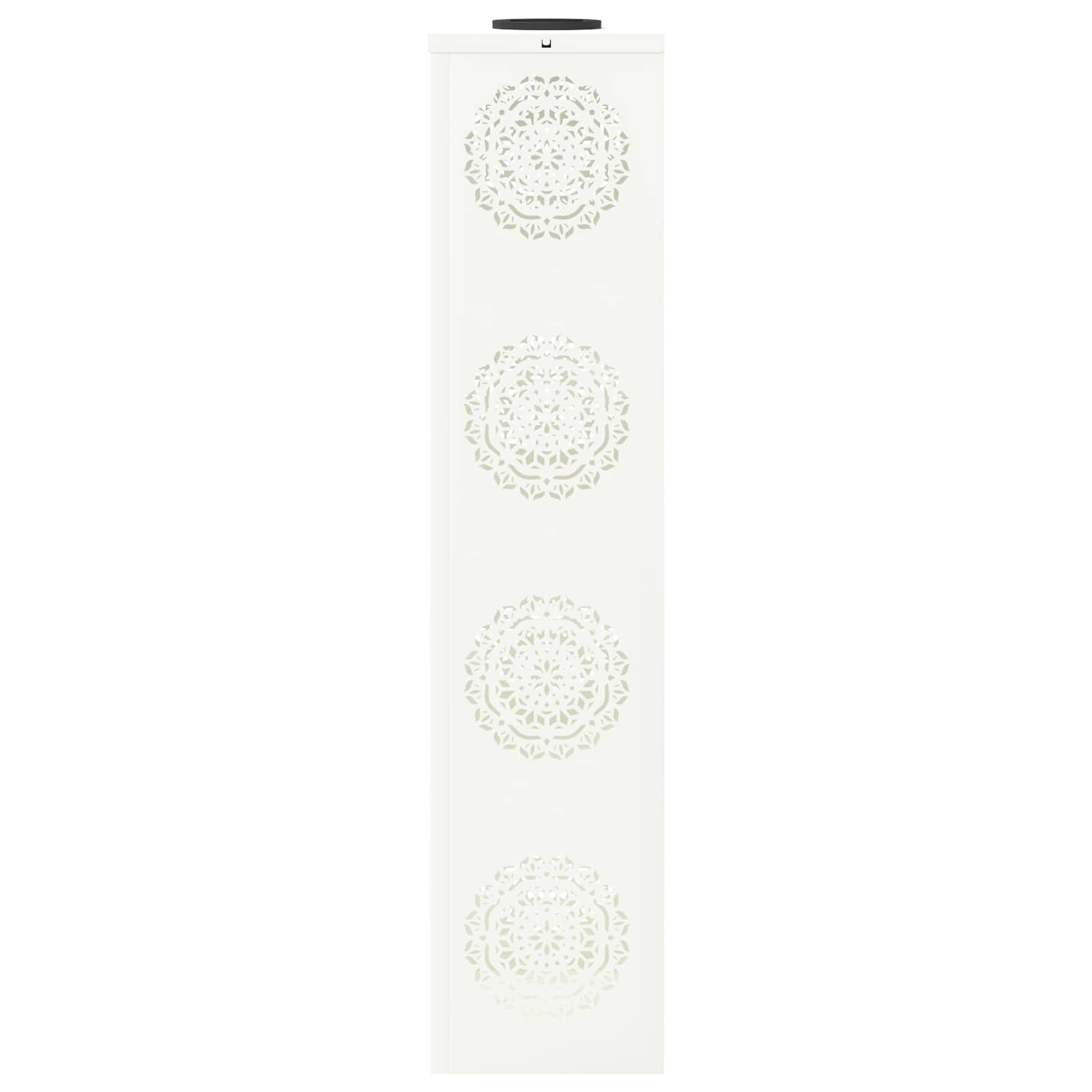 Solar LED Pad Licht 2 st Warmwit 18 x 18 x 80 cm