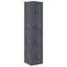 Solar LED Pad Licht 2 st Warmwit 18 x 18 x 80 cm