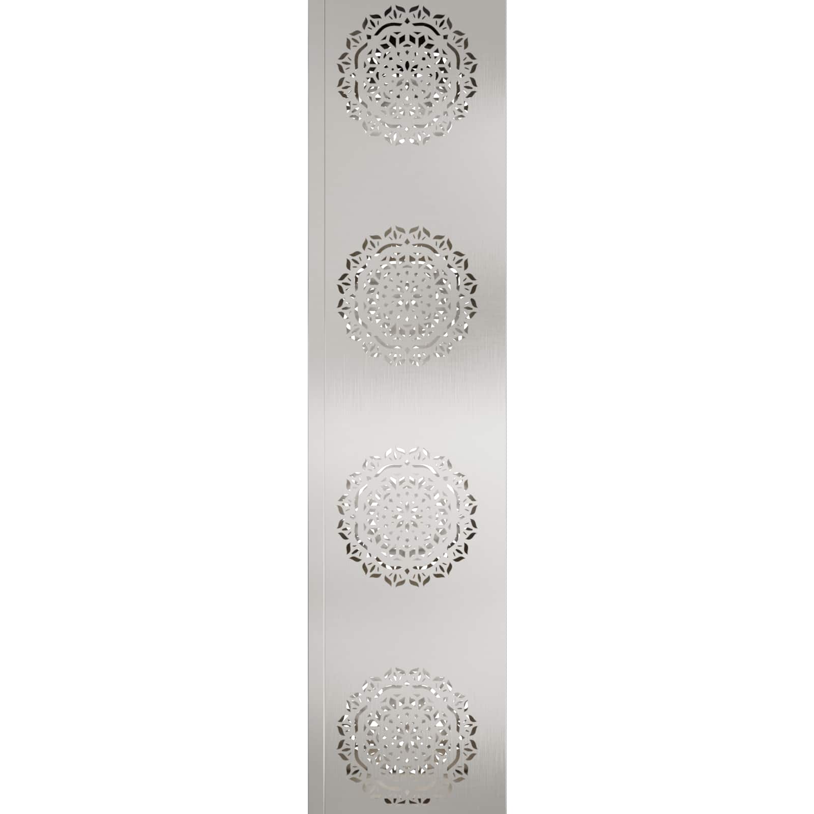 Solar LED Pad Licht 2 st Warmwit 18 x 18 x 80 cm