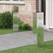 Solar LED Pad Licht 2 st Warmwit 18 x 18 x 80 cm