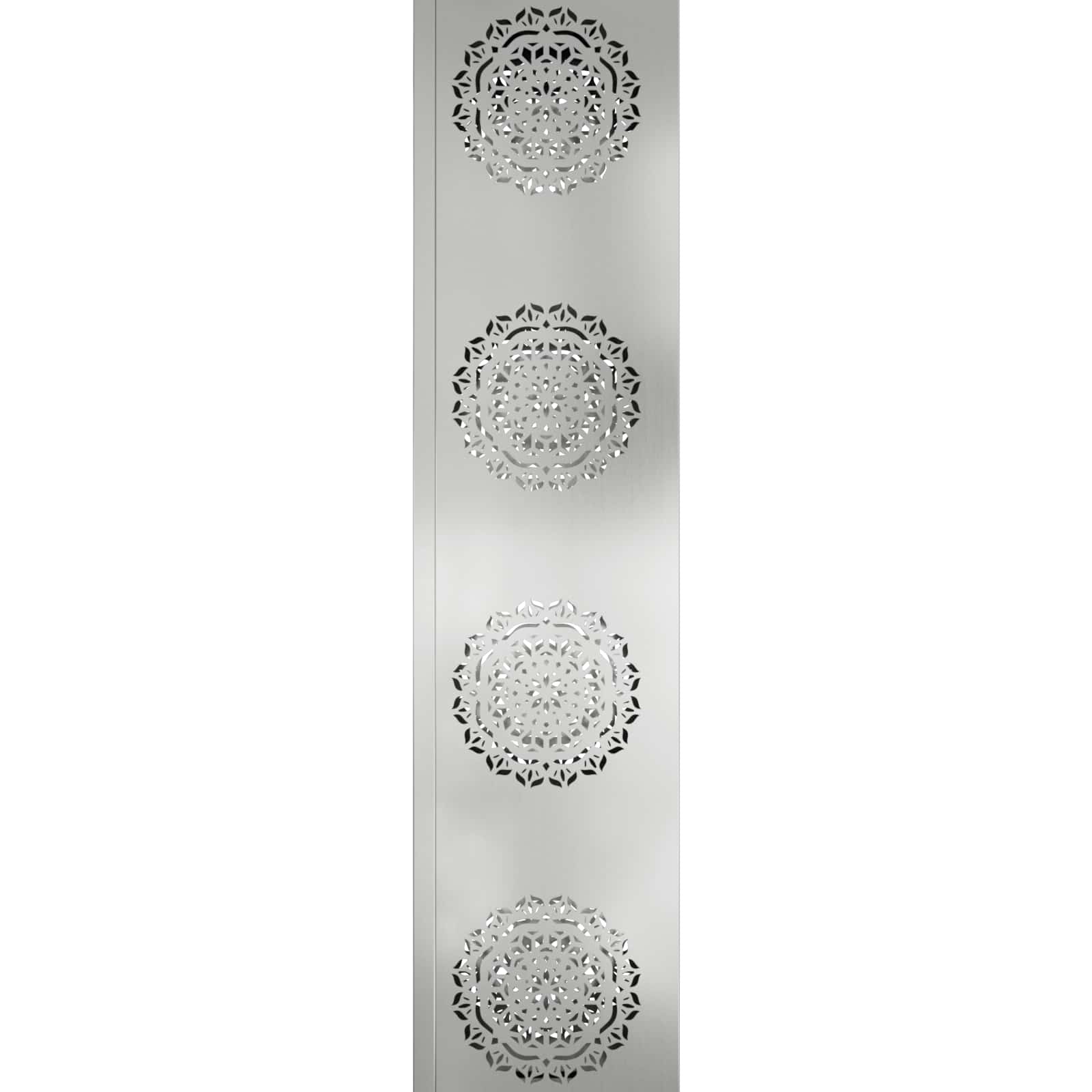 Solar LED Pad Licht 2 st Warmwit 18 x 18 x 80 cm
