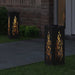 Solar LED Pad Licht 2 st Warmwit 18 x 18 x 50 cm
