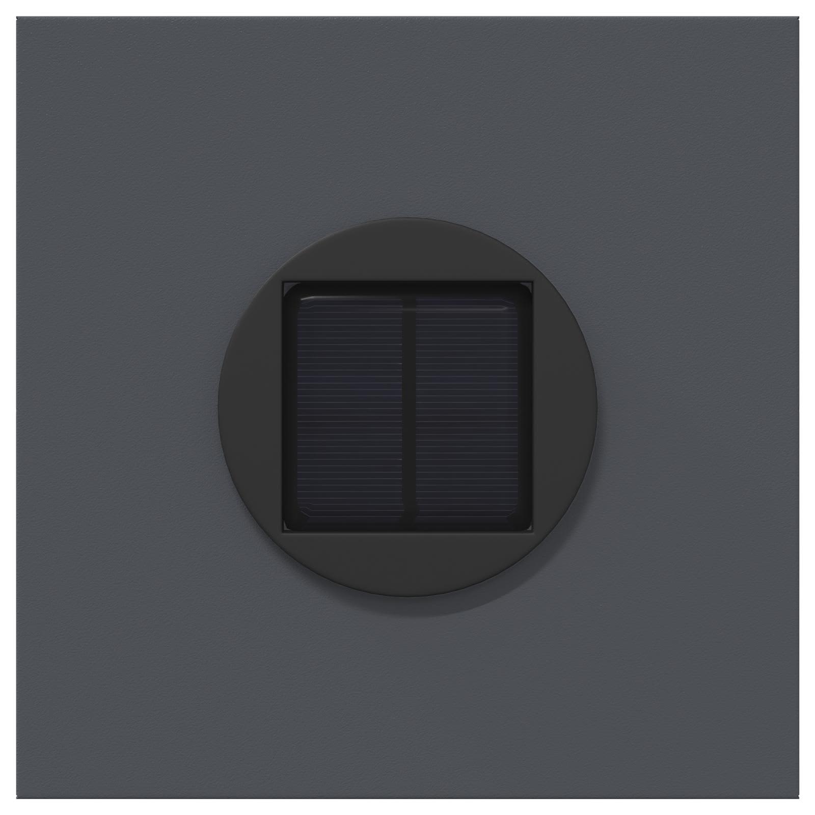 Solar LED Pad Licht 2 st Warmwit 18 x 18 x 50 cm